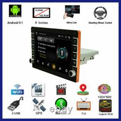 Android 9.1 Touch Screen Stereo Radio MP5 Player Kit GPS/Wifi/FM/USB Fit For Car