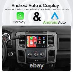 Android Car Radio Stereo CarPlay Android Auto GPS Navi For 2013-2018 Dodge RAM