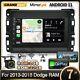 Android Car Radio Stereo GPS Navi Carplay For 2013-2018 Dodge Ram 1500 2500 3500