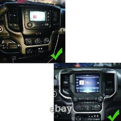 Android Car Radio Tesla Style Large Screen GPS For Dodge Ram 2018 2019 2020 2021