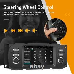 Android Stereo Carplay Radio GPS for Dodge Jeep Grand Cherokee Wrangler Chrysler