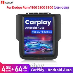 Android Tesla Style Vertical Screen 10.4 Car GPS Radio For Dodge Ram 2014-2018