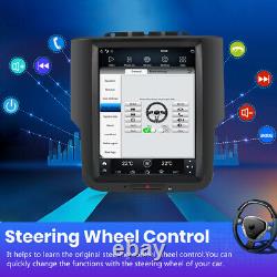 Android Tesla Style Vertical Screen 10.4 Car GPS Radio For Dodge Ram 2014-2018