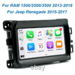 Apple CarPlay Car Radio Stereo GPS Navi BT For 2013-18 Dodge Ram 1500 2500 3500