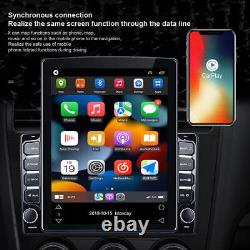 Apple Carplay 9.7 Android 12 Car Stereo Gps Navi Radio Player 2din Wifi +Camera