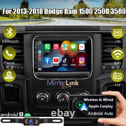 Apple Carplay For 2013-2018 Dodge Ram 1500 -3500 Car Stereo Radio GPS Navi WIFI