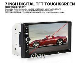 Bluetooth Double 2 DIN Car FM Stereo Radio Multimedia MP5 Player Touch Screen 7