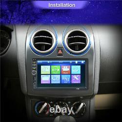 Bluetooth Double 2 DIN Car FM Stereo Radio Multimedia MP5 Player Touch Screen 7