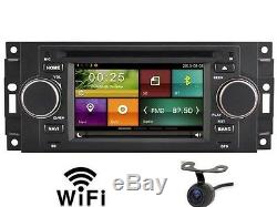Car DVD GPS Navi Stereo For Dodge Ram Durango Caliber Charger Dakota Free Camera