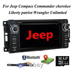 Car Deck DVD Player GPS Stereo Radio For Jeep Grand Cherokee/Chrysler/Dodge Ram
