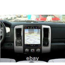Car GPS Radio Carplay Android 9.0 Tesla screen 12.1'' FOR DODGE RAM 2009-2018