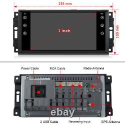 Car GPS Radio Navi Stereo For Jeep Grand Cherokee Dodge RAM Chrysler Carplay