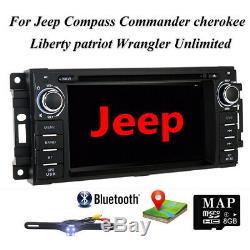 Car GPS SAT Navi DVD Radio For Jeep Grand Cherokee/Dodge RAM/Chrysler BT TV DAB+