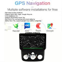 Car Radio Stereo Android CarPlay GPS Navi Set For Dodge RAM 2500 3500 2013-2018