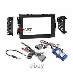 Car Radio Stereo Dash Kit SWC Amplified Harness for 2005-08 Chrysler Dodge Jeep