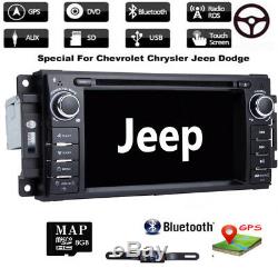 Car Radio Stereo for Chrysler/Jeep/Dodge RAM DVD GPS Headunit + Backup Camera