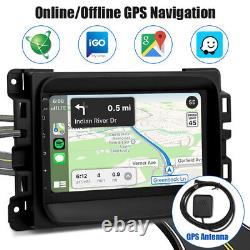 Car Stereo Radio CarPlay GPS For Jeep Renegade 2015-17 Dodge Ram 1500 2500 3500