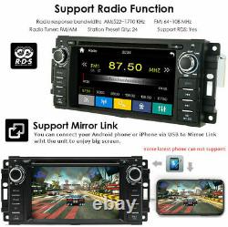 Car Stereo Radio DVD Player GPS Navi BT For Dodge Ram Chrysler 300C Jeep Grand
