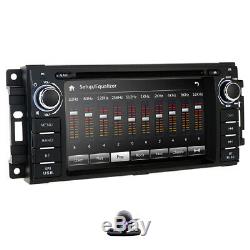 Car Stereo Radio DVD Player GPS for Jeep Wrangler Unlimited Dodge RAM 2009-2011