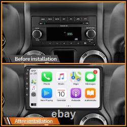 Car Stereo Radio GPS Carplay For Jeep Wrangler Liberty Chrysler Aspen Dodge Ram