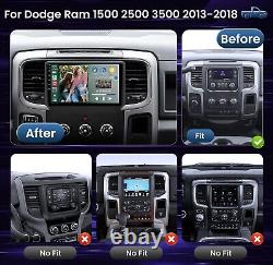 Carplay For Dodge Ram 1500 2500 3500 2013-2018 with Carplay Andriod Auto, GPS