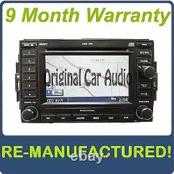 Dodge Jeep Chrysler Navigation Radio 6 Disc CD Changer Display P056038646AM REC
