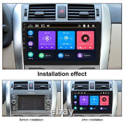 Double DIN 9 Built-in Carplay Car Stereo Radio GPS Navi Bluetooth MP5 Player