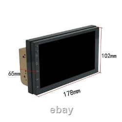 Double Din 7 Touch Screen Android 9.1 Car Stereo Radio GPS Navigation Wifi