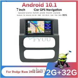 For 02-05 Dodge Ram Truck 7'' Android 10.1 2+32GB Stereo Radio GPS Nav Head Unit