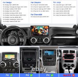 For 2009 2010 2011 2012 Dodge Ram 10 Android 13 Carplay Car Stereo Radio GPS FM