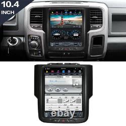 For 2012-2018 Dodge RAM 1500 Stereo Radio Vertical Screen 4+32GB 10.4 Android 9
