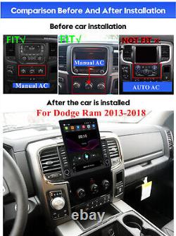 For 2013-2018 Dodge RAM 1500 2500- 5500 Stereo Radio GPS Nav Head Unit WIFI 9.7