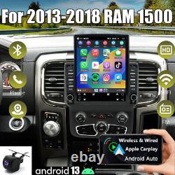 For 2013-2018 Dodge RAM 1500-5500 Android 13 Carplay Car Stereo Radio GPS Navi