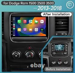 For 2013-2018 Dodge Ram 1500 2500 3500 Android 12 Car Radio Stereo GPS Carplay