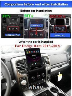 For Dodge RAM 1500 2500 3500 4500 5500 2013-18 9.7'' Stereo Radio GPS Manual AC