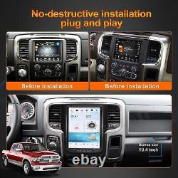 For Dodge Ram 1500 2013-2018 Android Car Radio Tesla Screen 2din Stereo Receiver