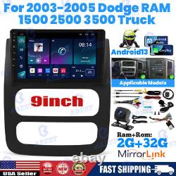 For Dodge Ram 1500 2500 3500 2002-2005 Android 13.0 Stereo Car Radio GPS Carplay