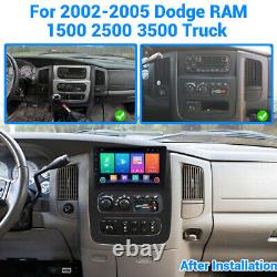 For Dodge Ram 1500 2500 3500 2002-2005 Android 13.0 Stereo Car Radio GPS Carplay