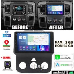 For Dodge Ram 1500 2500 3500 2013-2019 Car Radio Android 12 Apple Carplay Gps