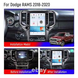 For Dodge Ram 1500 2500 3500 2018-2020 Gps Navi 12.1 Car Head Unit Radio Stereo