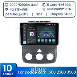 For Dodge Ram 1500 2500 3500 Android Car Radio Stereo Carplay 2K QLED Screen DSP