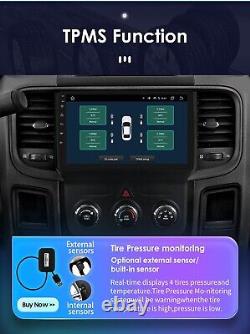 For Dodge Ram 1500 2500 3500 Android CarPlay Radio WIFI GPS Stereo WiFi 4+3GB BT