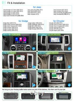 For Dodge Ram 2009-2011 Grand Caravan Android 13 Car Stereo Radio Apple CarPlay