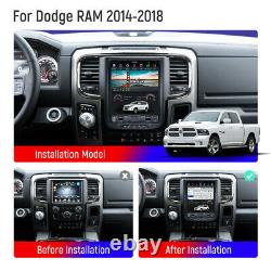 For Dodge Ram 2014-2018 Car GPS Navigation Headunit Radio Stereo Autoradio 4+64G