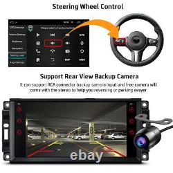 For Jeep/Wrangler/Dodge/Ram Android 12 Car Stereo Apple CarPlay Radio WiFi GPS