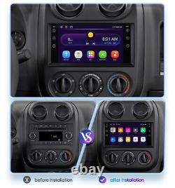 For Jeep Wrangler jk/Dodge RAM Carplay 7 Android 12.0 Car Radio Stereo GPS Wifi