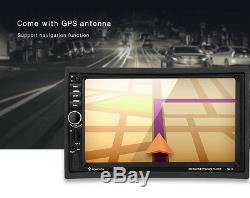 GPS Navigation Car Bluetooth Stereo MP3 Player Steering Wheel Control FM radio