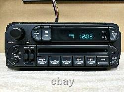 Genuine Chrysler Jeep Dodge CD Player Stereo Radio Rbk P56038589ai Mint