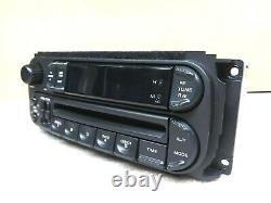 Genuine Chrysler Jeep Dodge CD Player Stereo Radio Rbk P56038589ai Mint