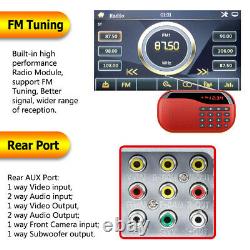 HD Touch Screen Double 2Din 6.2 Android Car Stereo DVD Radio FM BT USB/ TF AUX
